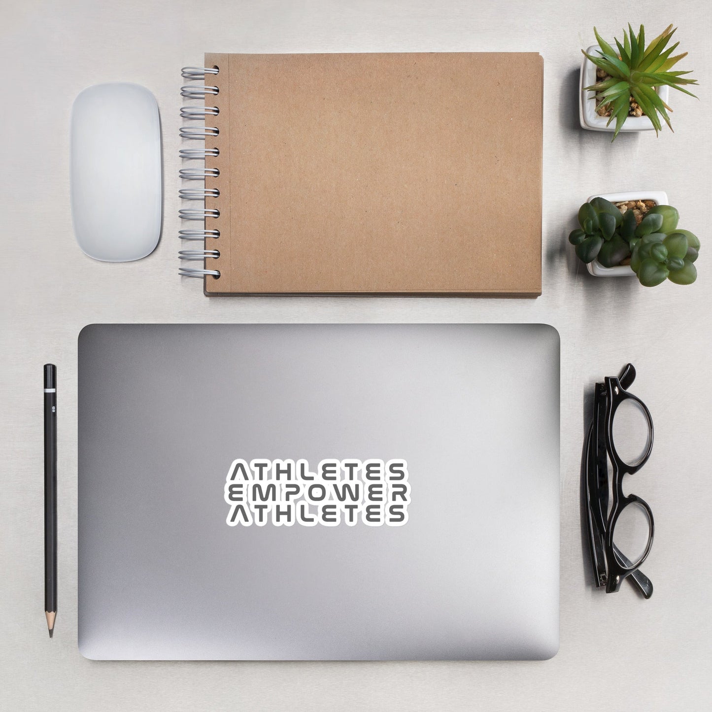 Athletes Empower Athletes - Bubble-free stickers by DarkByteGear