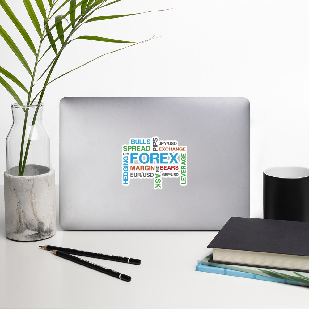 Forex Pips Leverage - Bubble-free stickers by DarkByteGear