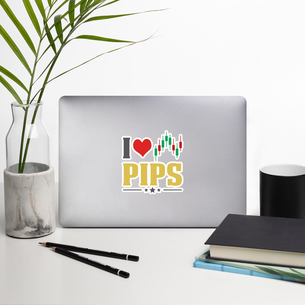 I Love Pips ( MAHFUZ ) - Bubble-free stickers by DarkByteGear