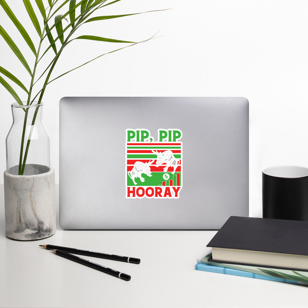 Pip, Pip Hooray - Bubble-free stickers by DarkByteGear