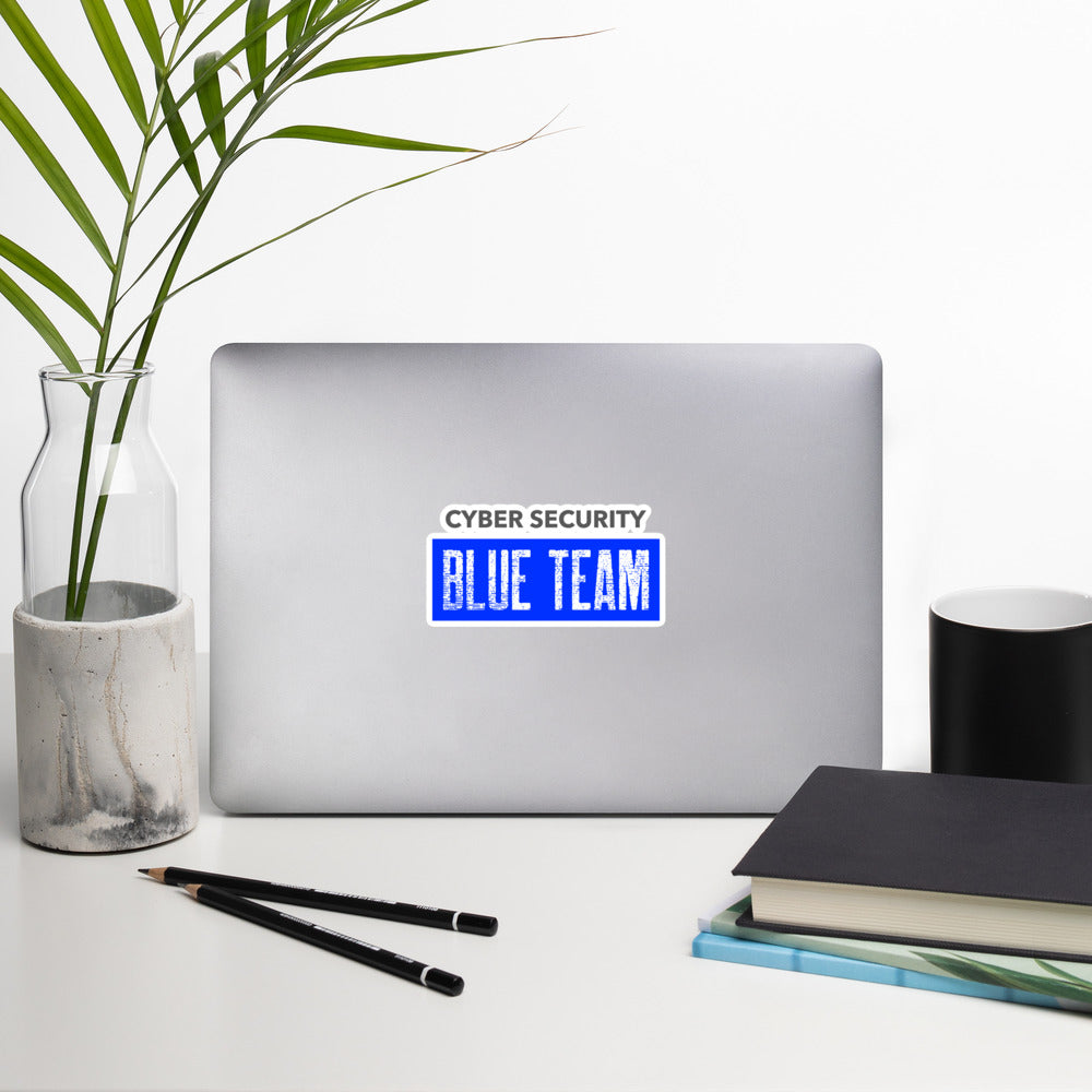 Cyber Security Blue Team V5 - Bubble-free stickers by DarkByteGear