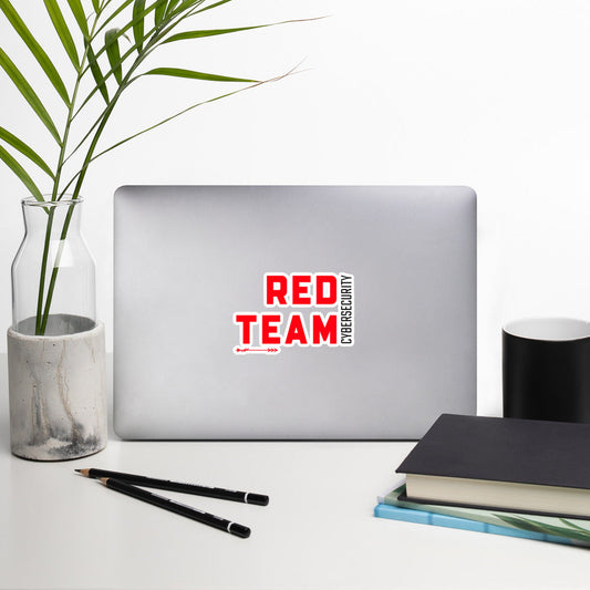 Cyber Security Red Team V7 - Bubble-free stickers by DarkByteGear