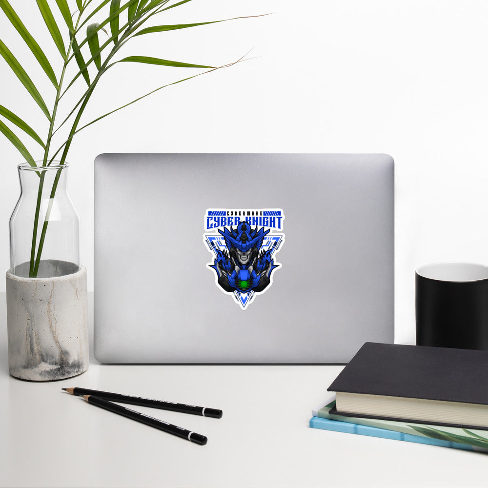 CyberWare Cyber knight - Bubble-free stickers by DarkByteGear