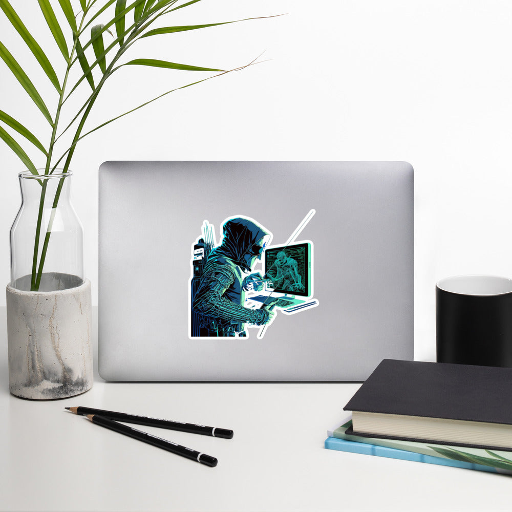 CyberWare Assassin - Bubble-free stickers by DarkByteGear