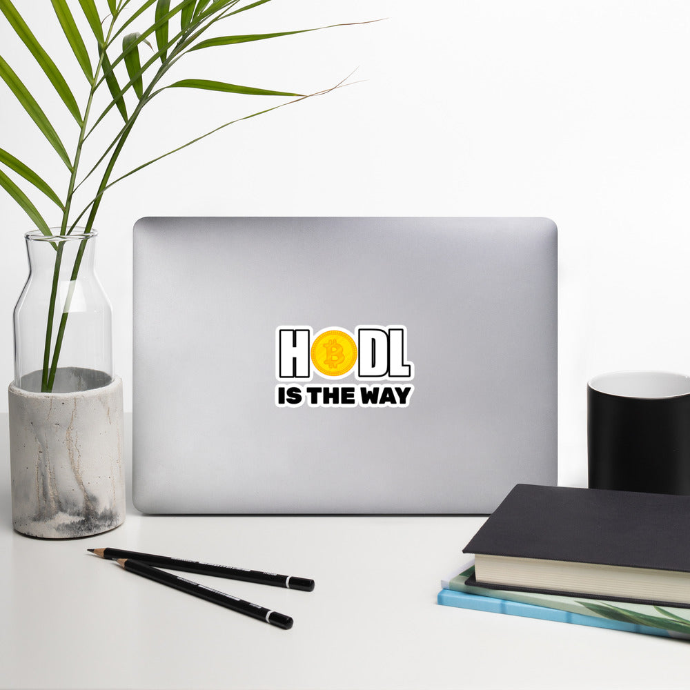 Hodl is the way - Bubble-free stickers by DarkByteGear