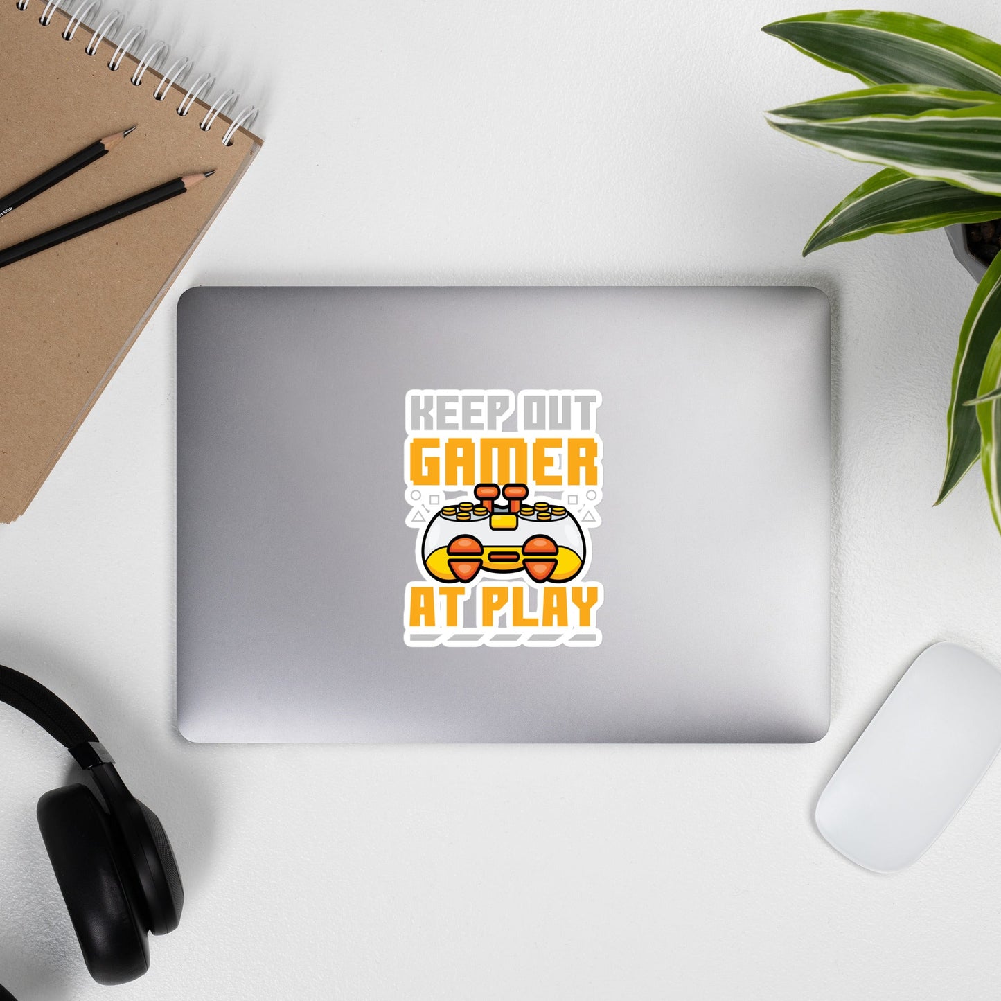 Keep Out Gamer At Play Rima 7 - Bubble-free stickers by DarkByteGear