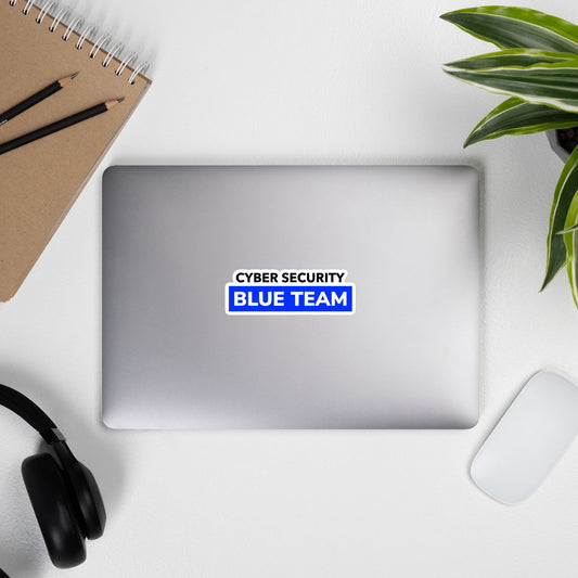 Cyber Security Blue Team V11 - Bubble-free stickers by DarkByteGear