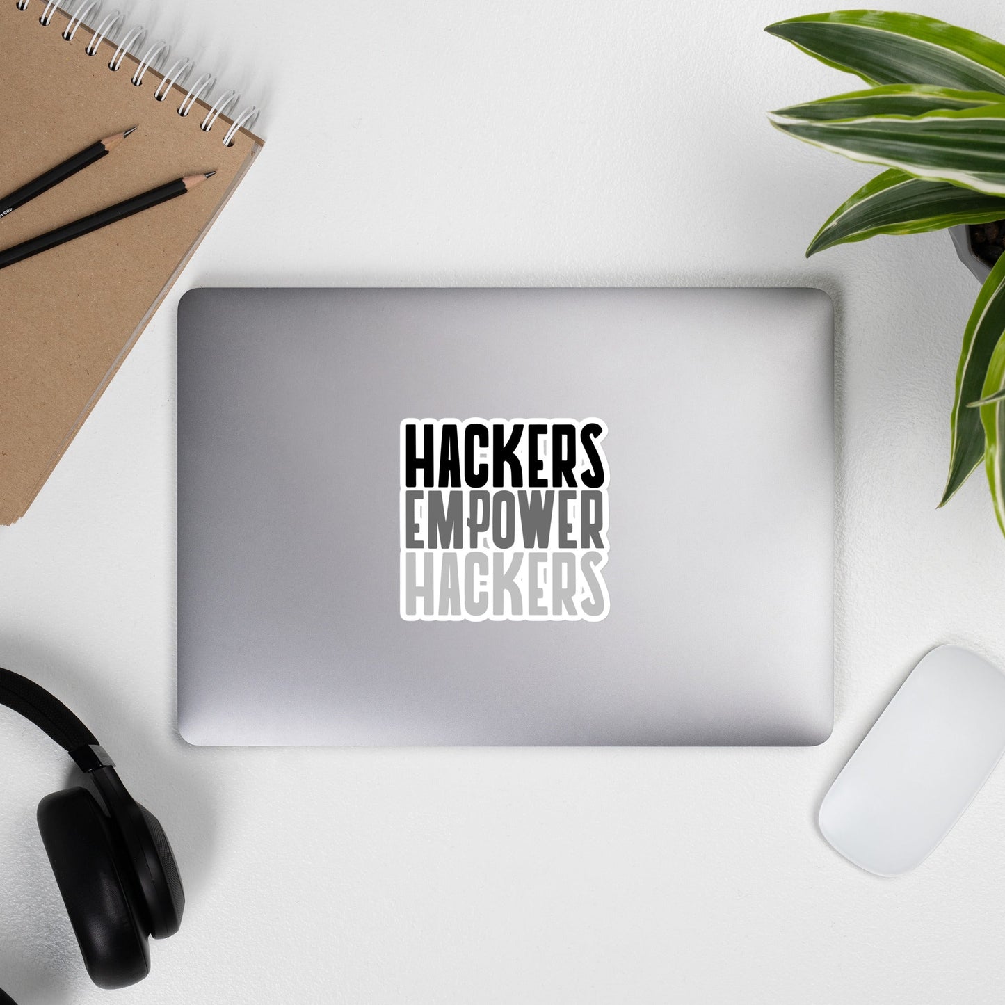 Hackers Empower Hackers - Bubble-free stickers by DarkByteGear