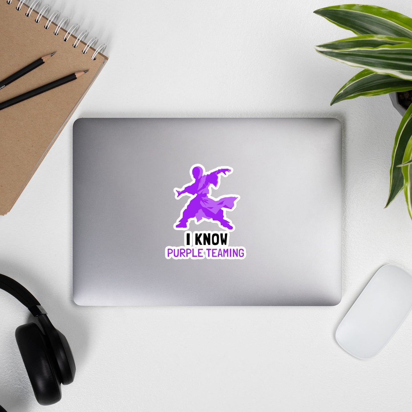 I Know Purple Teaming - Bubble-free stickers by DarkByteGear