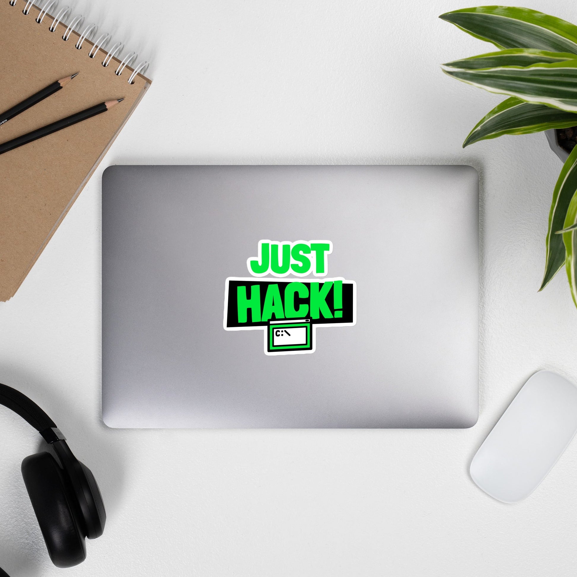 Just Hack - Bubble-free stickers by DarkByteGear