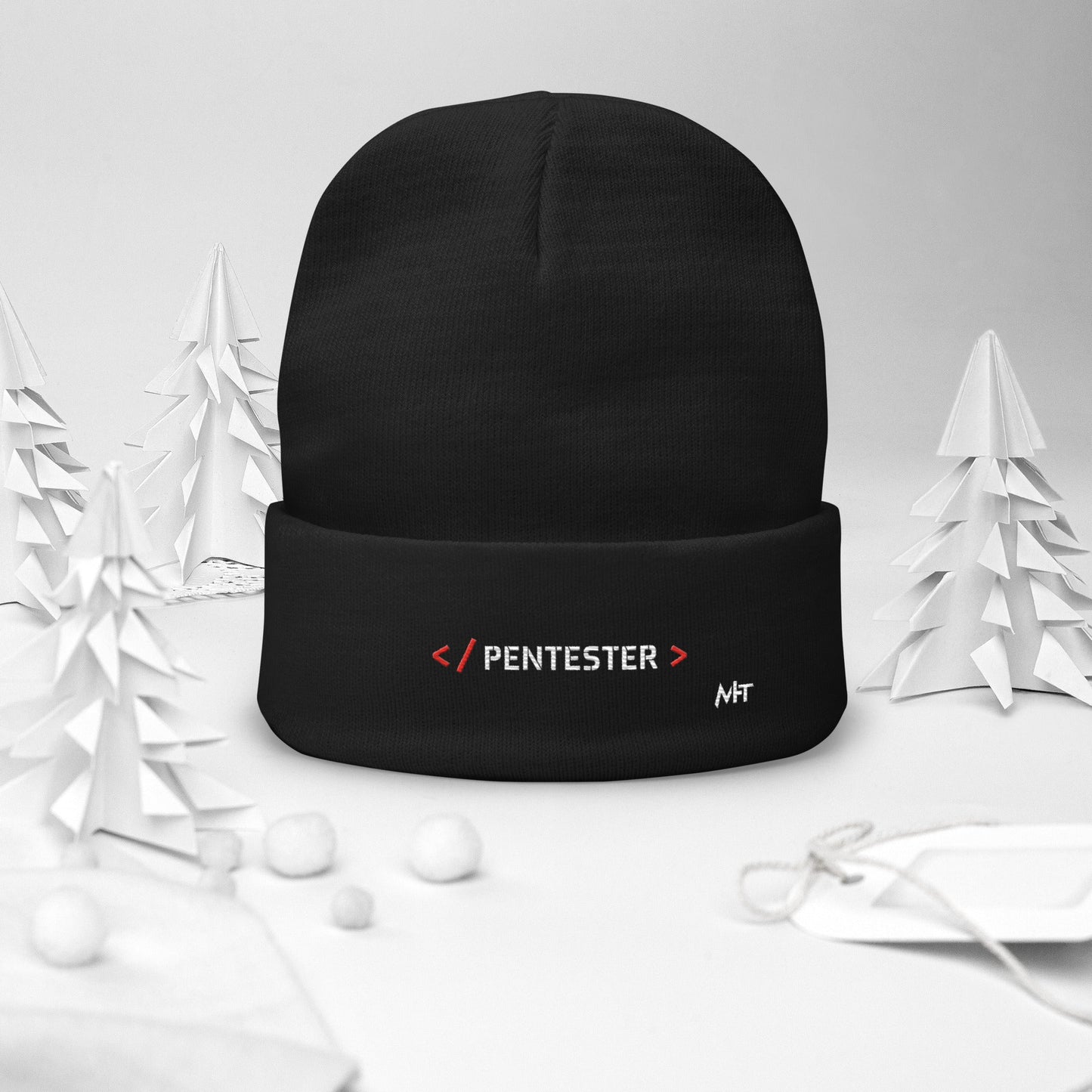 Pentester - Embroidered Beanie by DarkByteGear