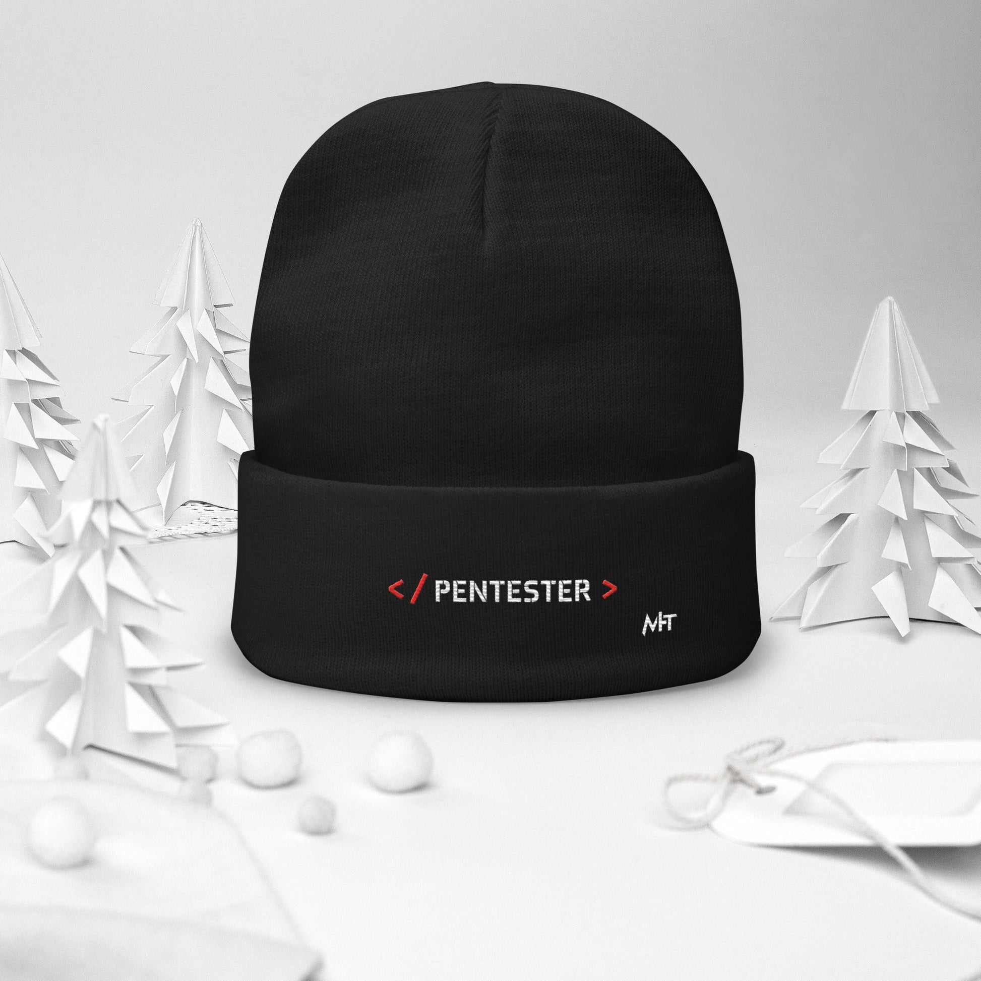 Pentester - Embroidered Beanie by DarkByteGear
