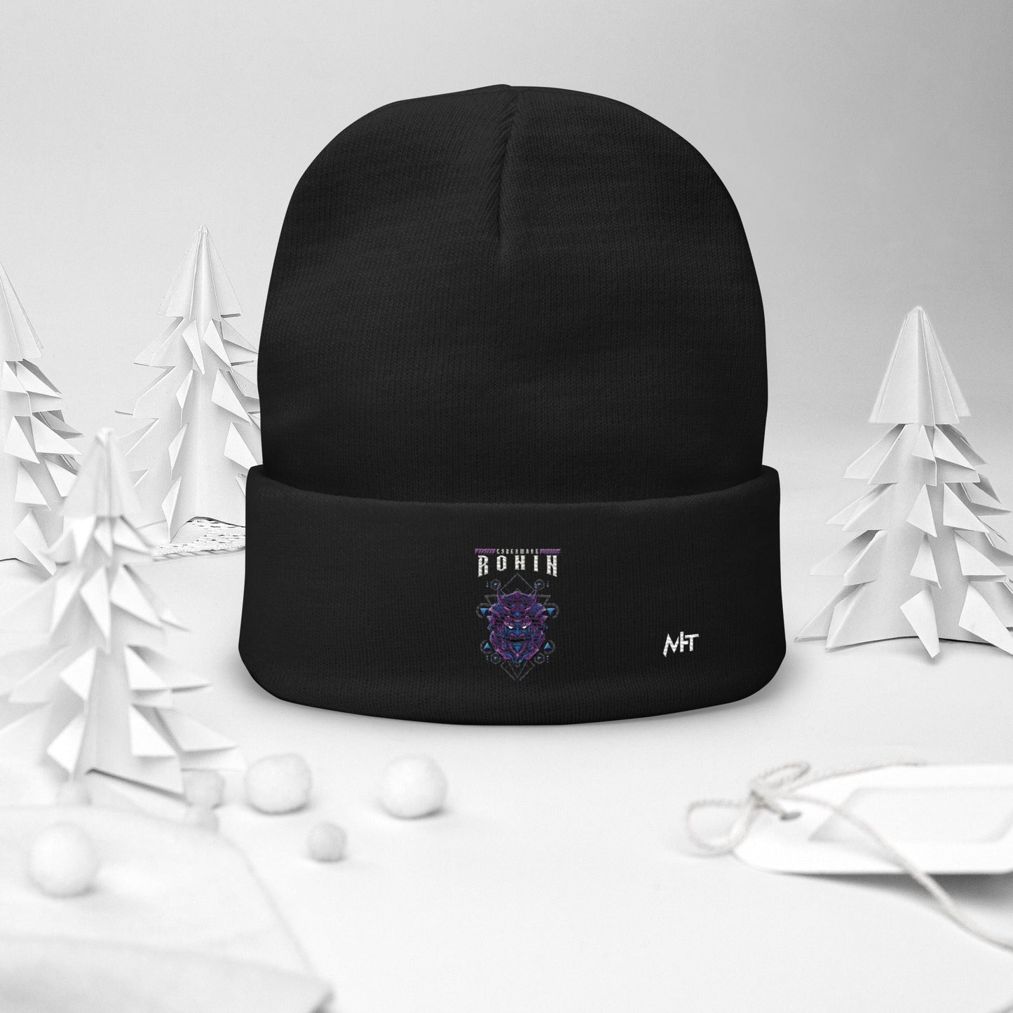 CyberWare Ronin - Embroidered Beanie by DarkByteGear
