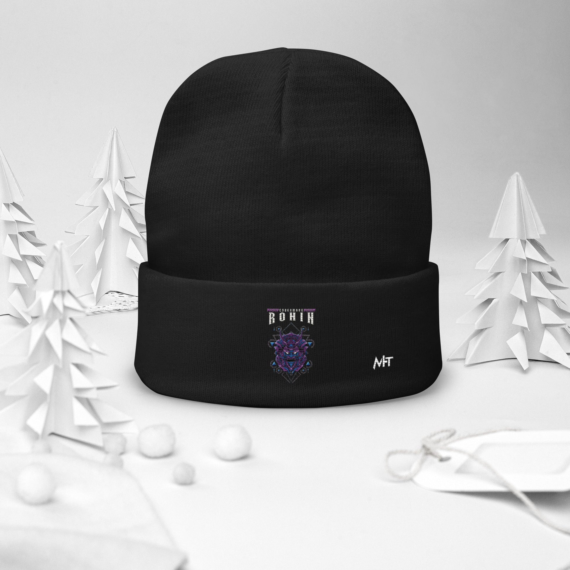 CyberWare Ronin - Embroidered Beanie by DarkByteGear