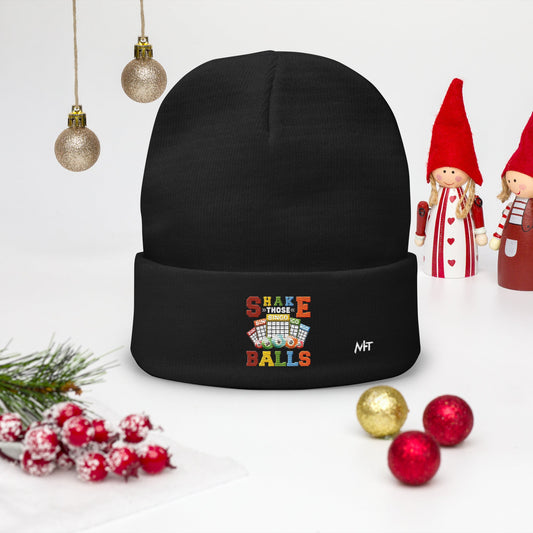 Shake those Bingo Balls - Embroidered Beanie by DarkByteGear