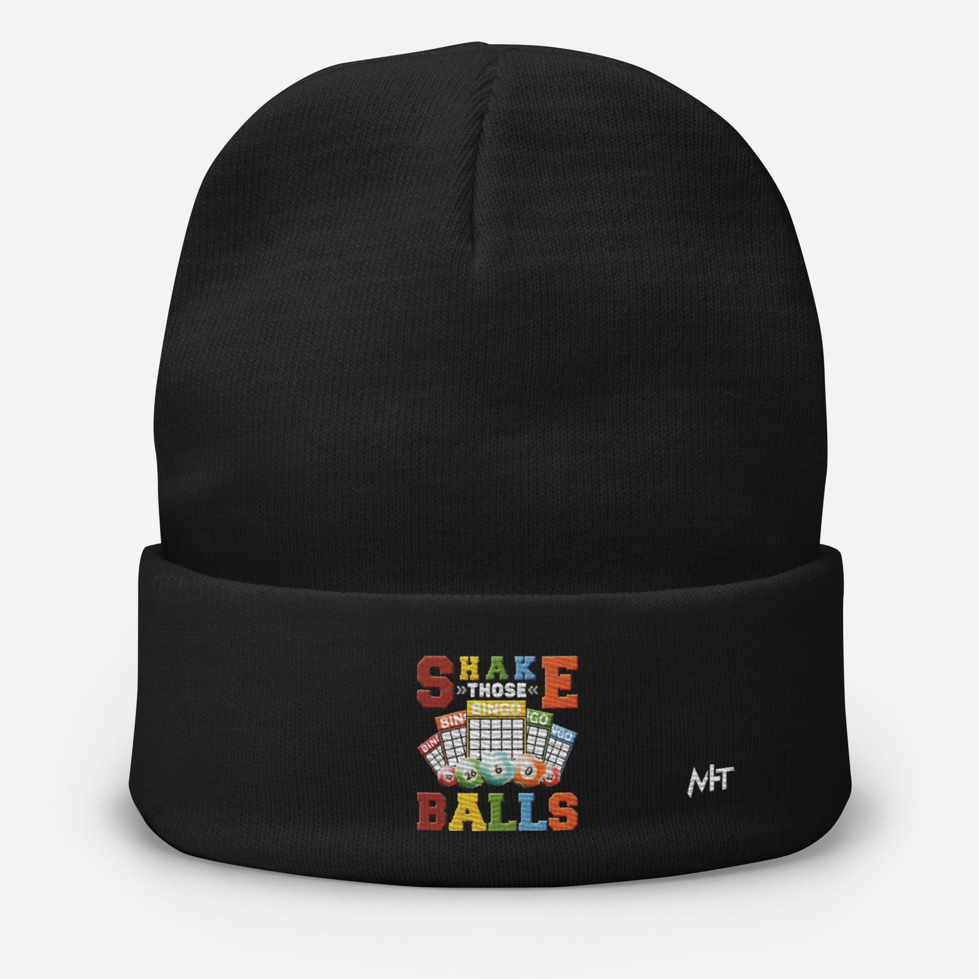 Shake those Bingo Balls - Embroidered Beanie by DarkByteGear