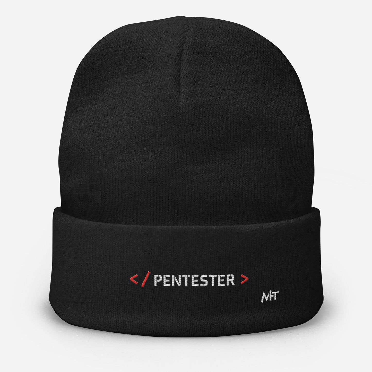 Pentester - Embroidered Beanie by DarkByteGear