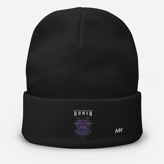 CyberWare Ronin - Embroidered Beanie by DarkByteGear