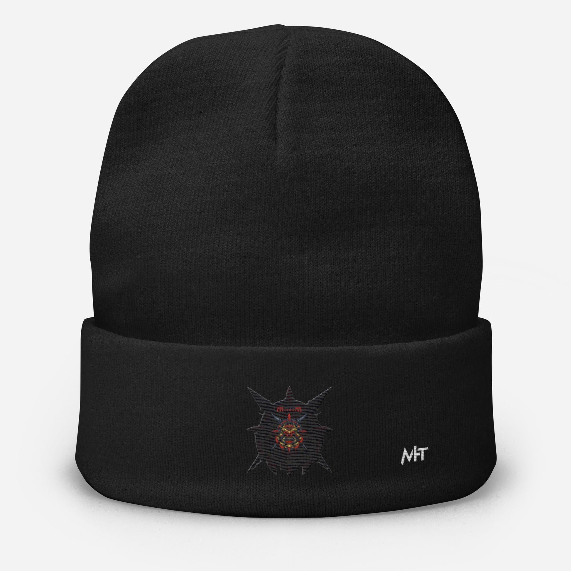 Cyberware Ronin Mecha - Embroidered Beanie by DarkByteGear