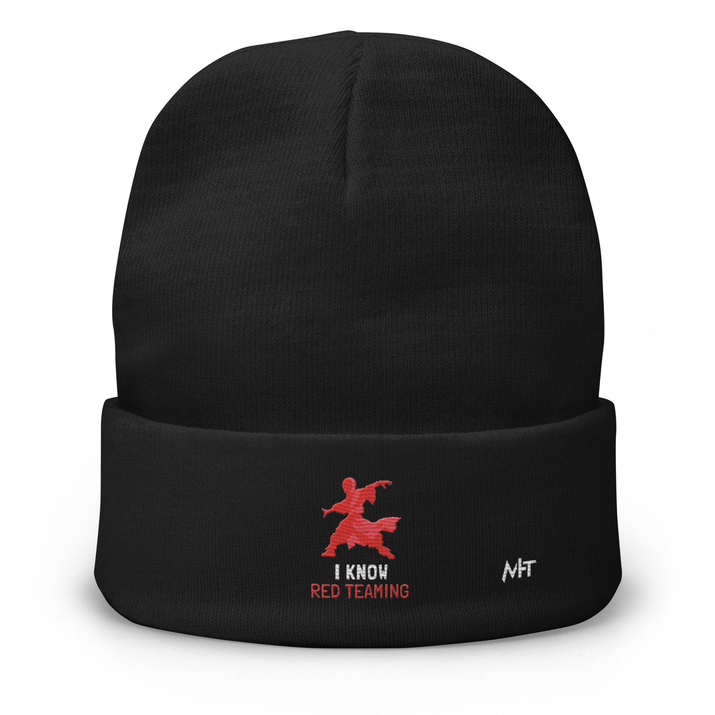 I Know Red Teaming - Embroidered Beanie by DarkByteGear
