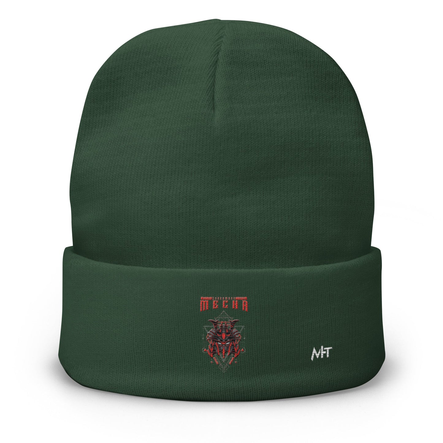 CyberWare Mecha - Embroidered Beanie by DarkByteGear