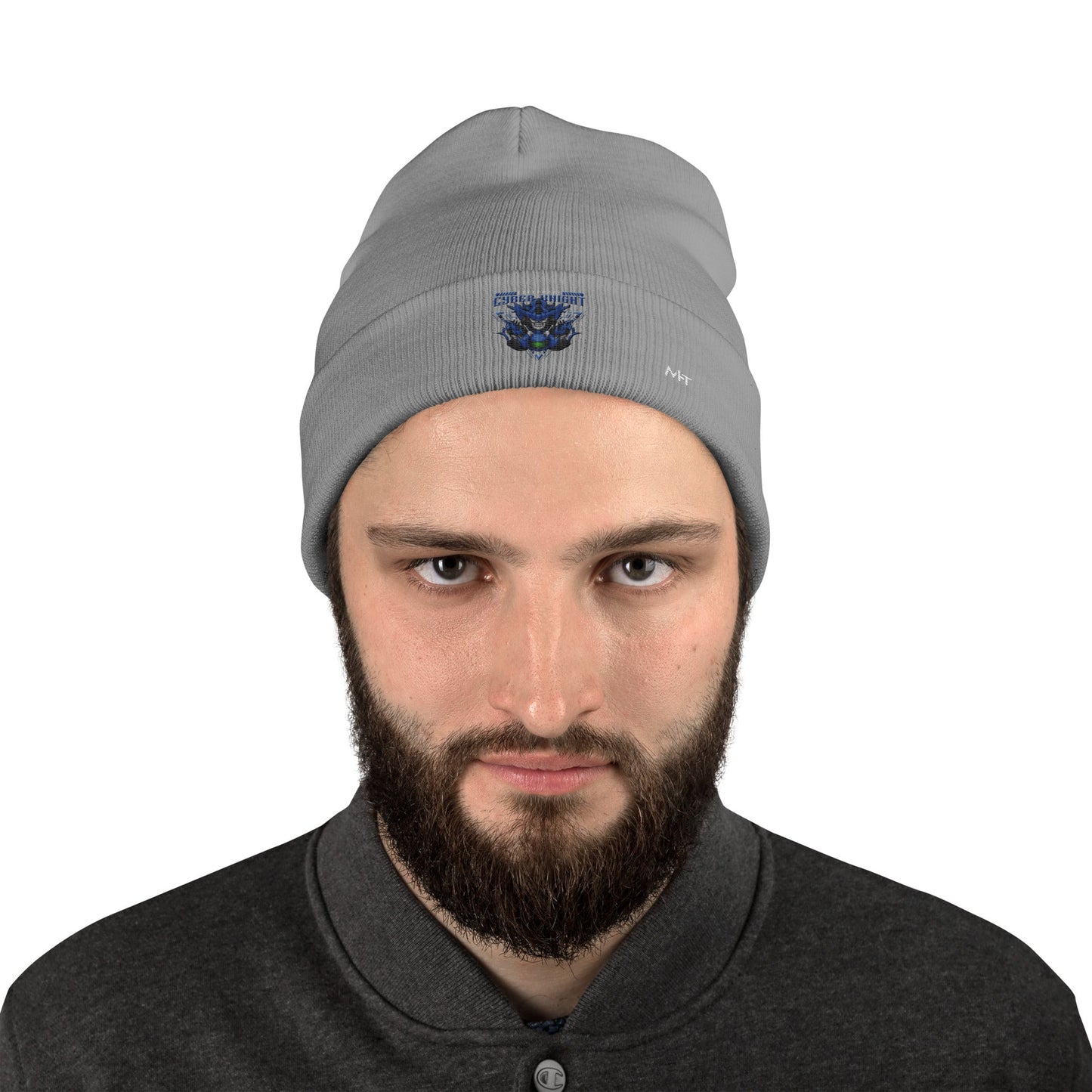 CyberWare Cyber knight - Embroidered Beanie by DarkByteGear