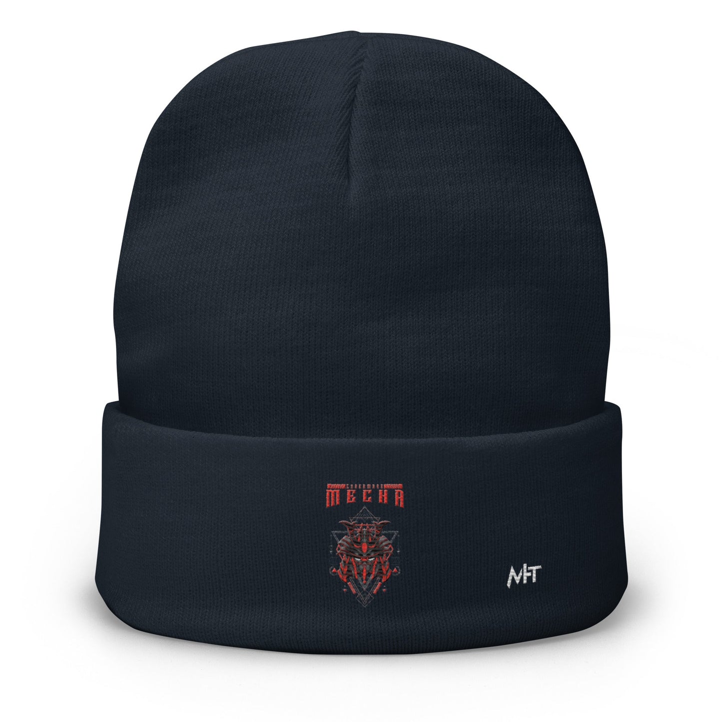 CyberWare Mecha - Embroidered Beanie by DarkByteGear