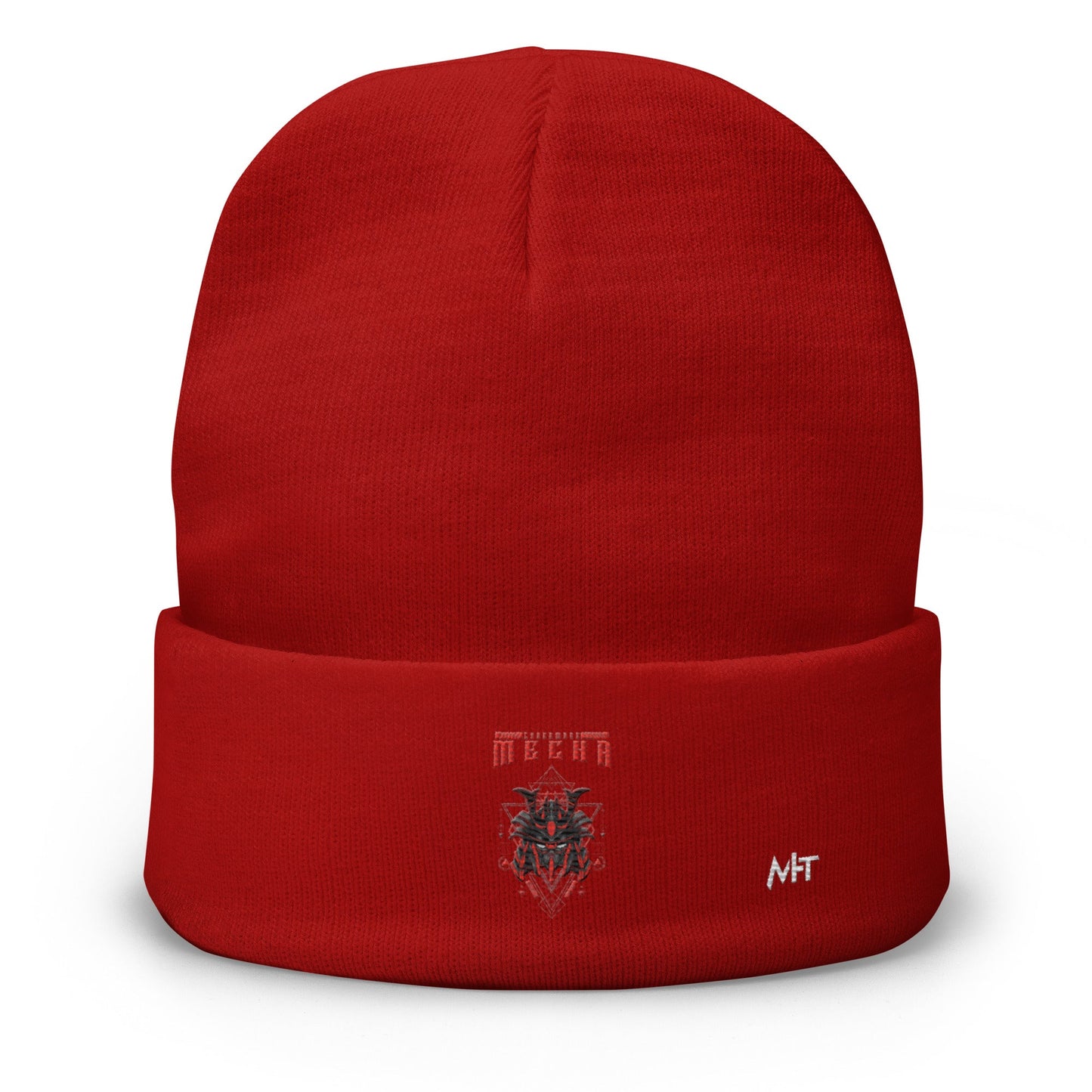 CyberWare Mecha - Embroidered Beanie by DarkByteGear