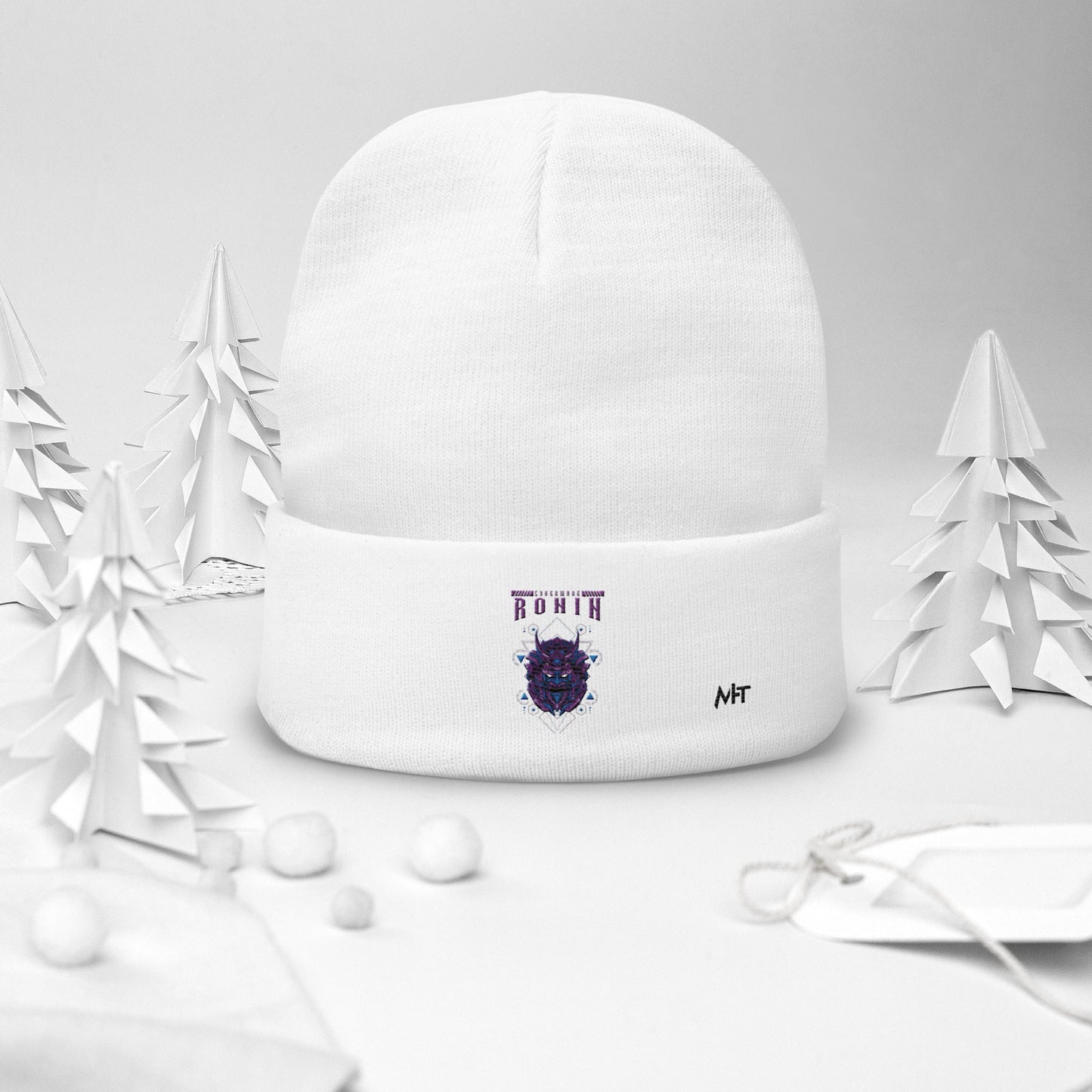 CyberWare Ronin - Embroidered Beanie by DarkByteGear