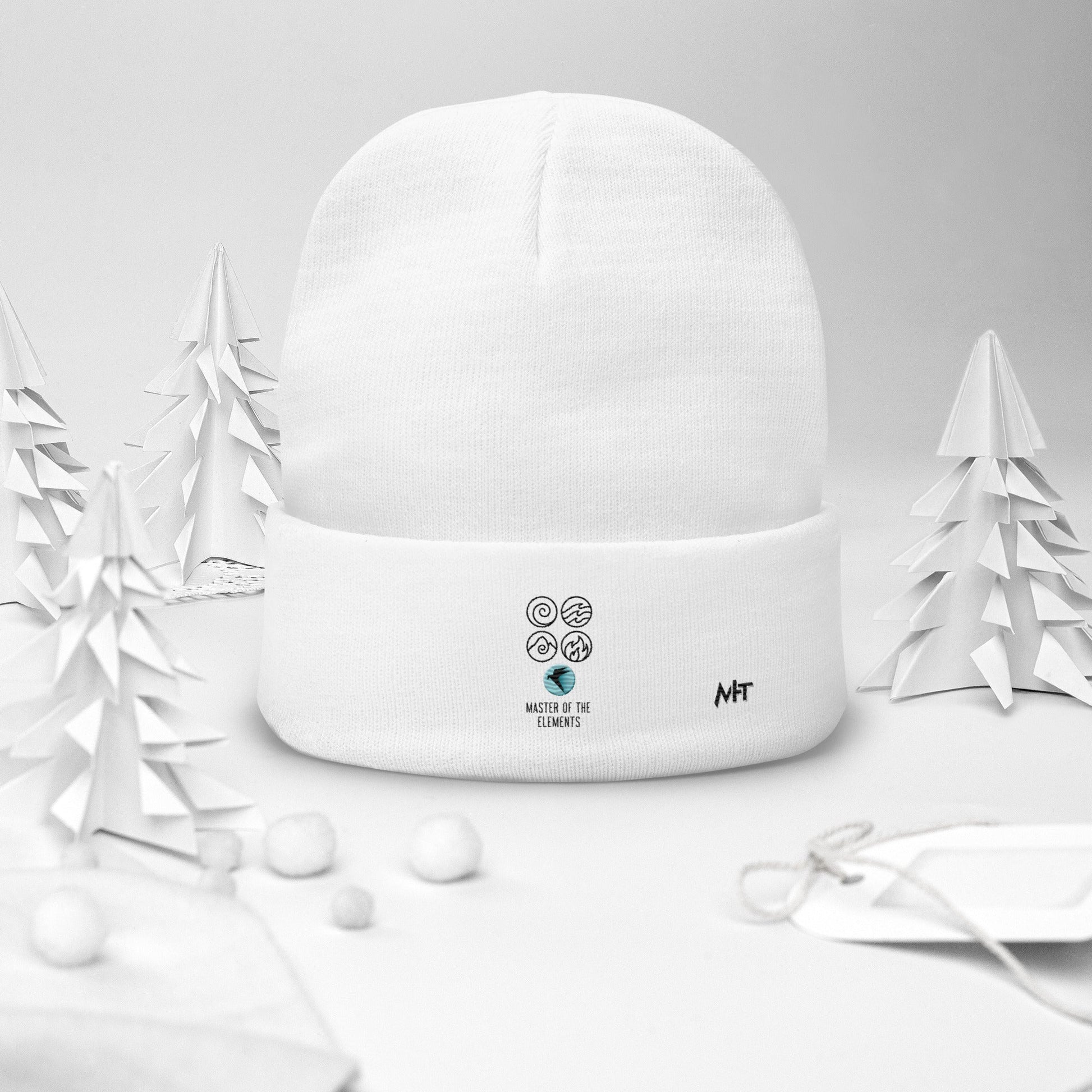 Master of Elements - Embroidered Beanie by DarkByteGear
