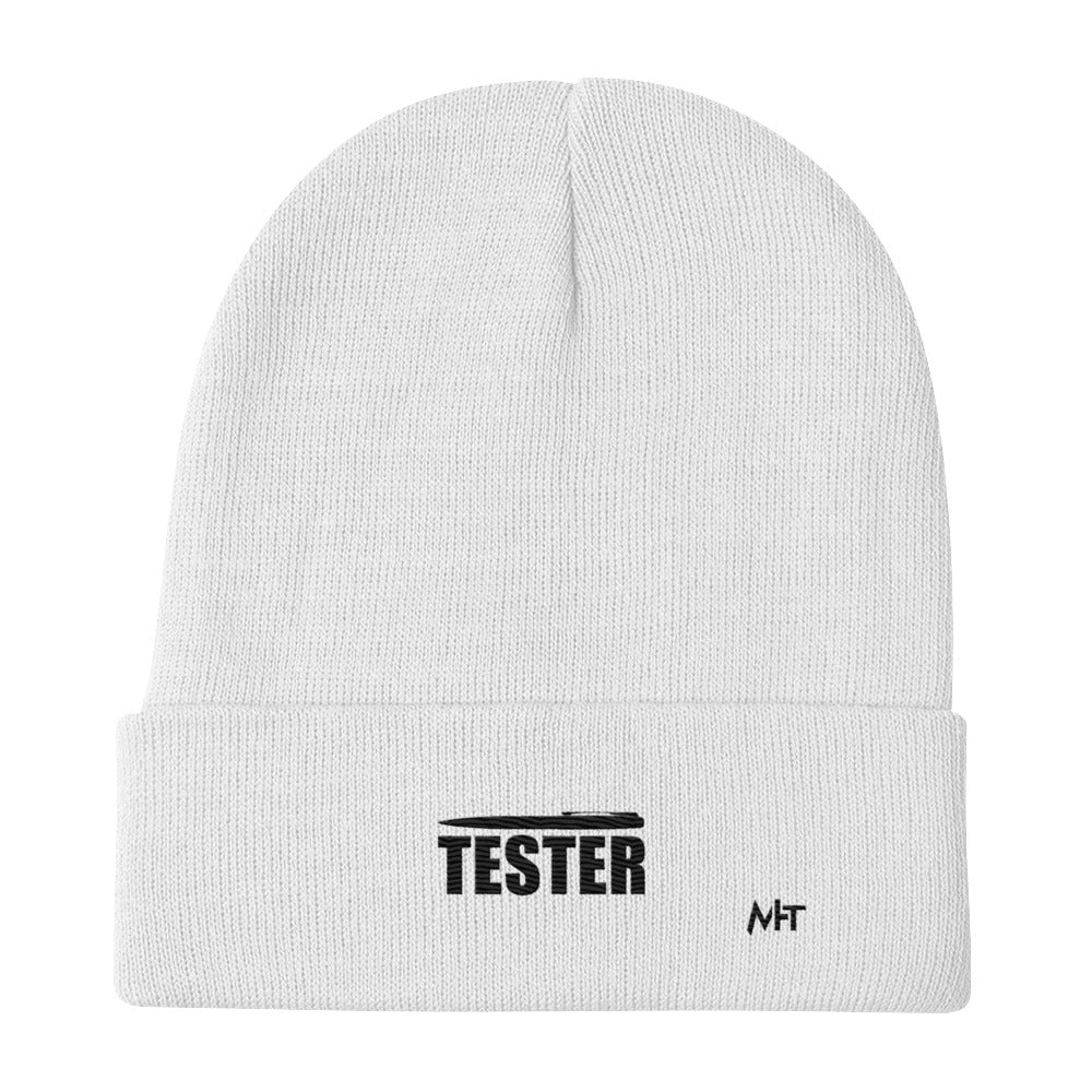 Pentester V2 - Embroidered Beanie by DarkByteGear