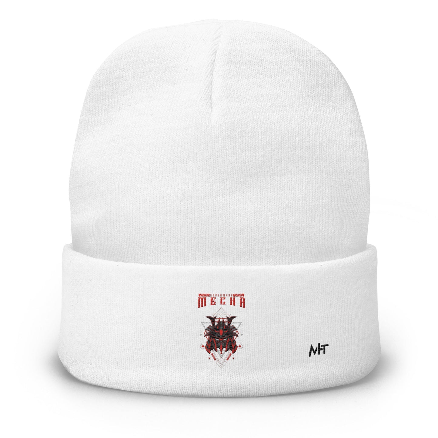 CyberWare Mecha - Embroidered Beanie by DarkByteGear