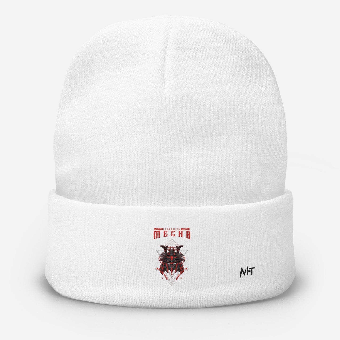CyberWare Mecha - Embroidered Beanie by DarkByteGear