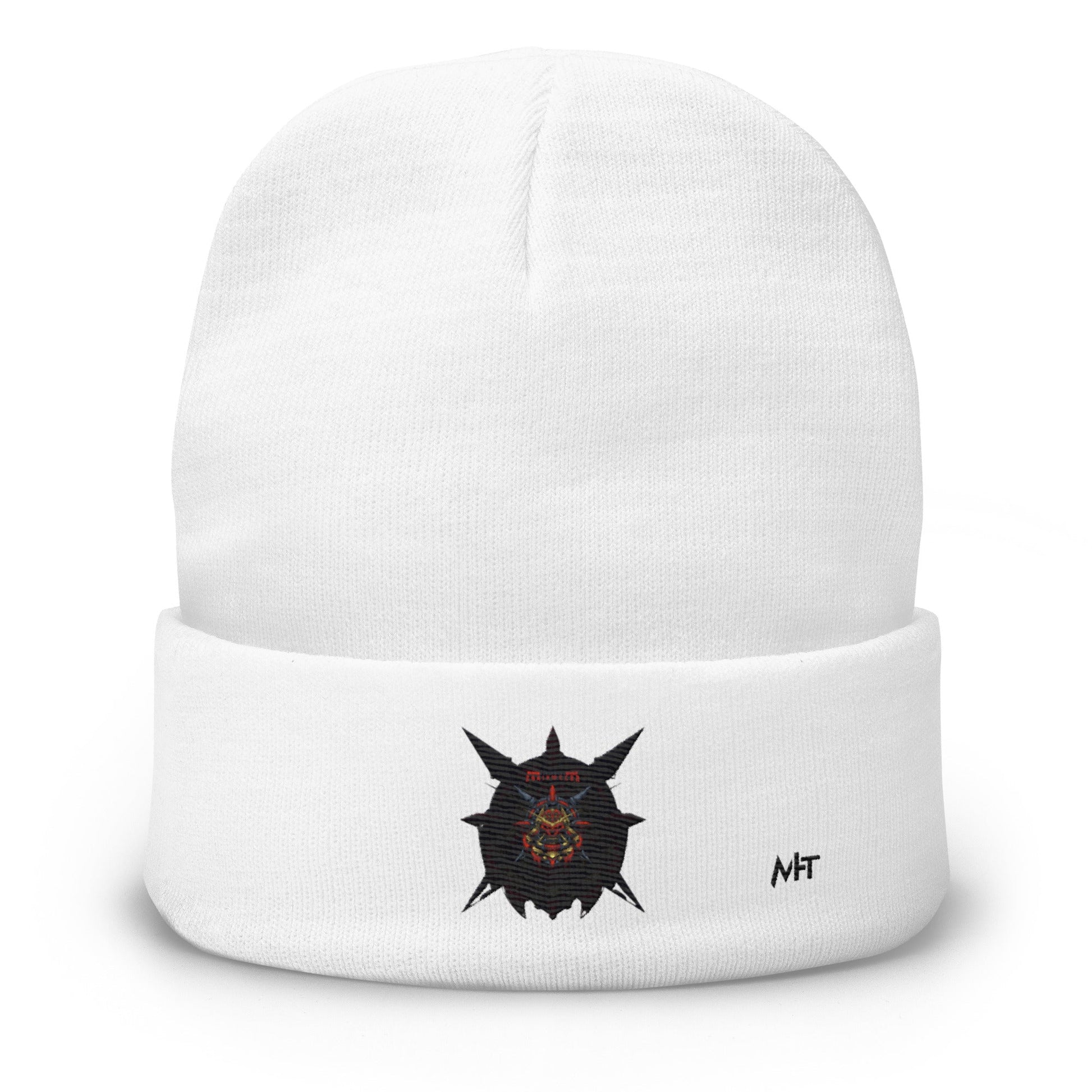 Cyberware Ronin Mecha - Embroidered Beanie by DarkByteGear