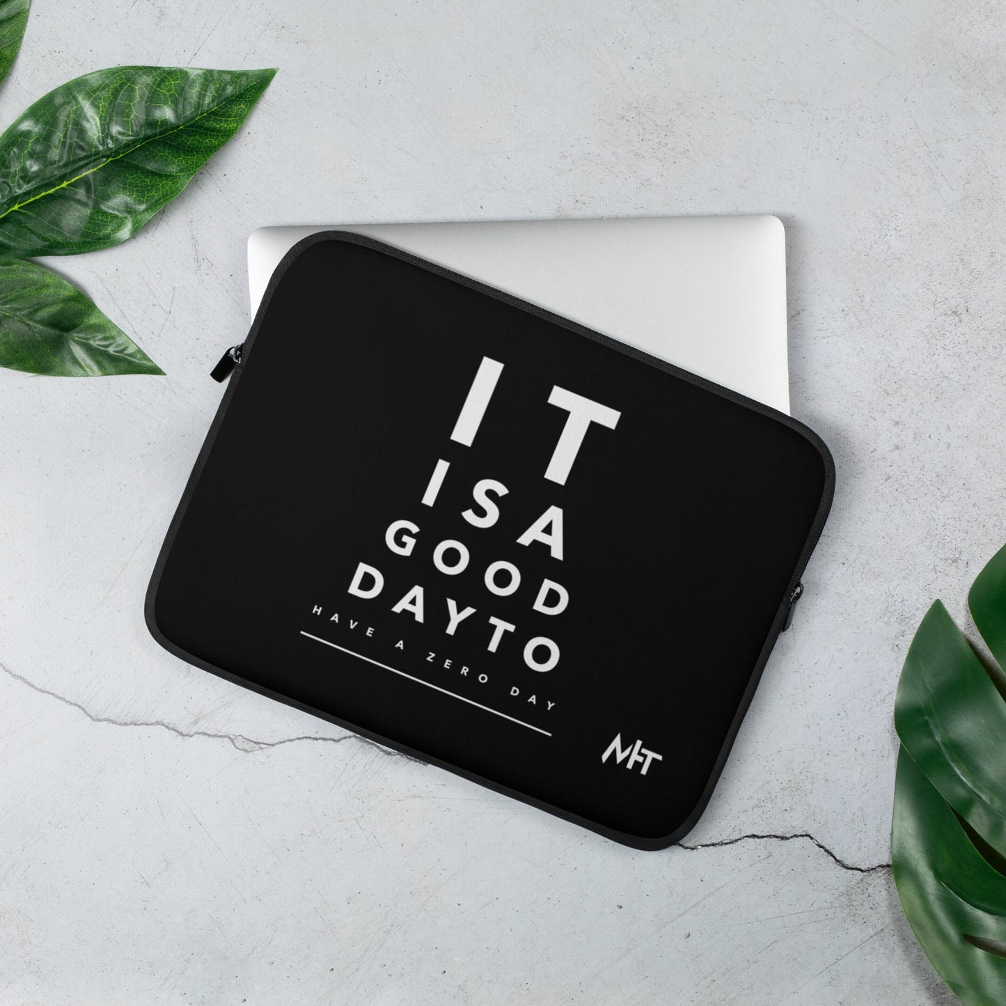 It is a good day to have a zero day - Laptop Sleeve by DarkByteGear