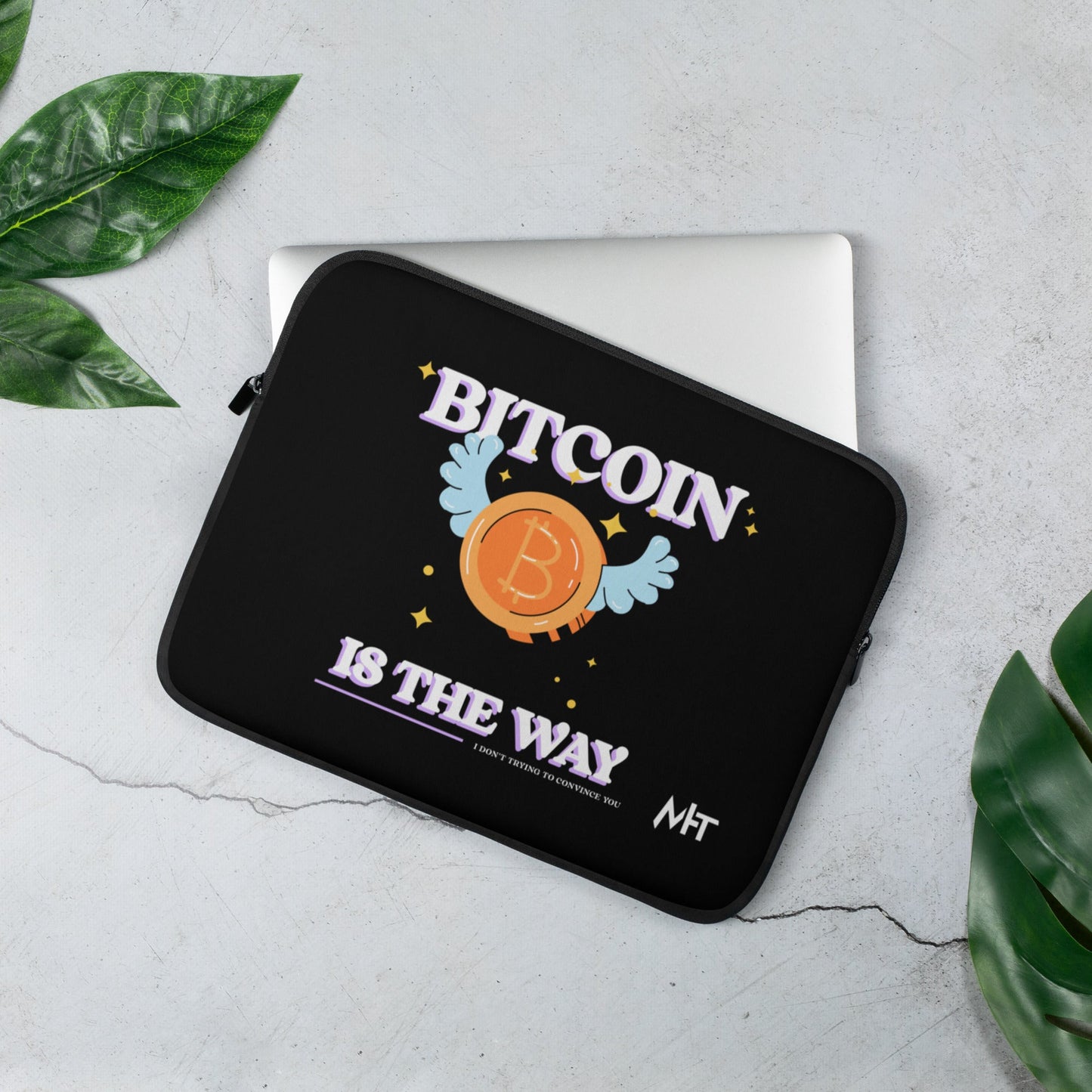 Bitcoin is the way - Laptop Sleeve by DarkByteGear