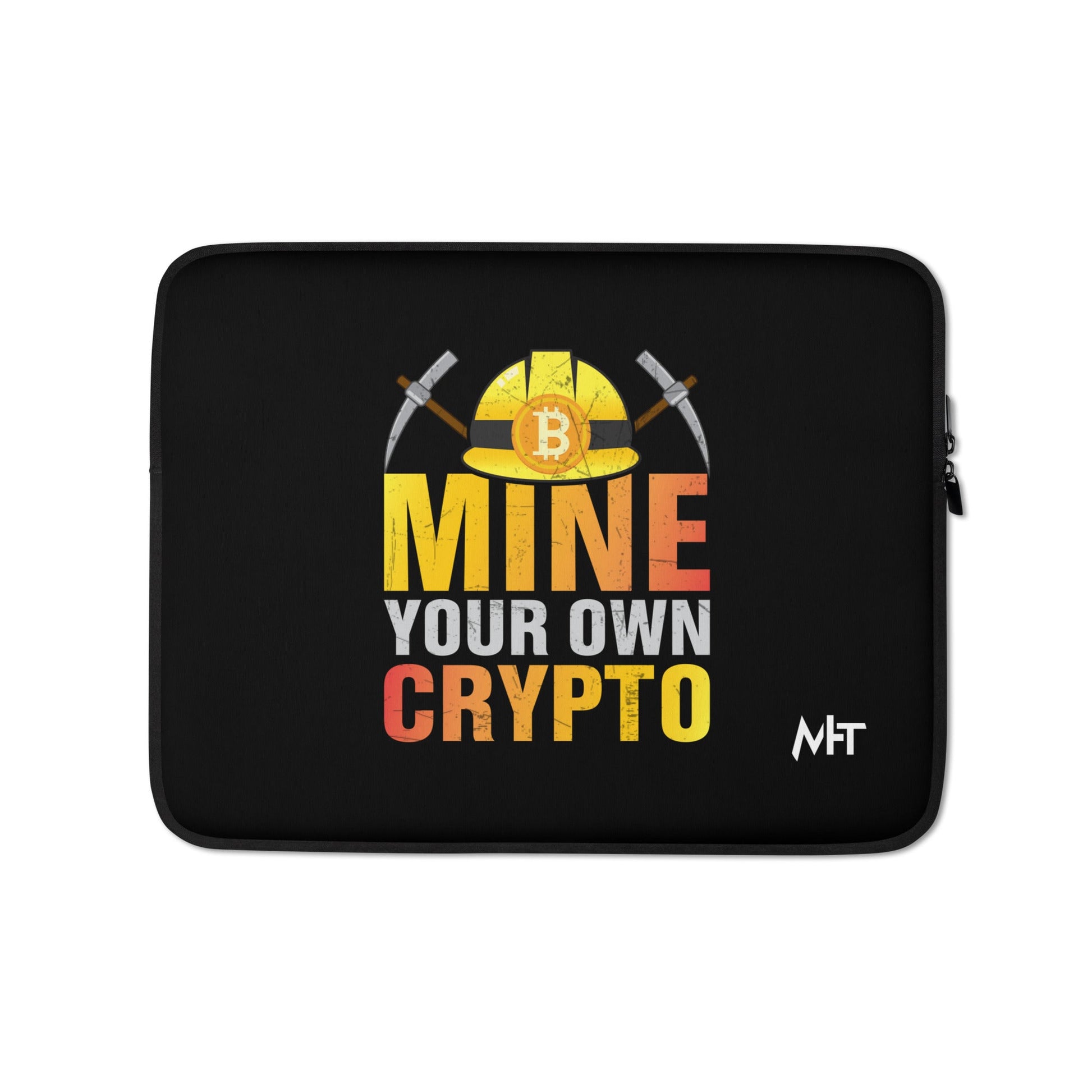 Mine your own Crypto - Laptop Sleeve by DarkByteGear