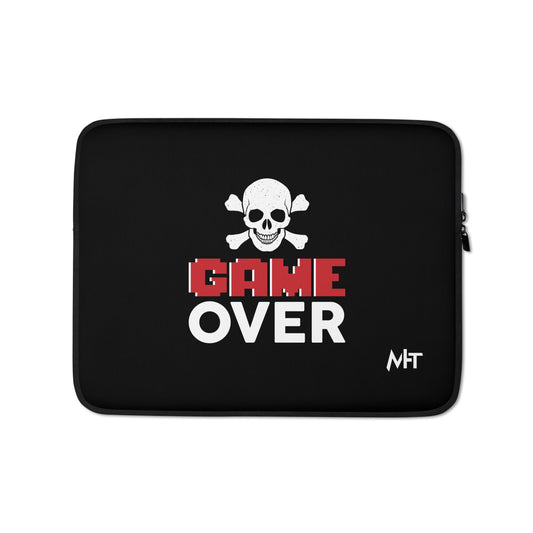 Game Over - Laptop Sleeve by DarkByteGear
