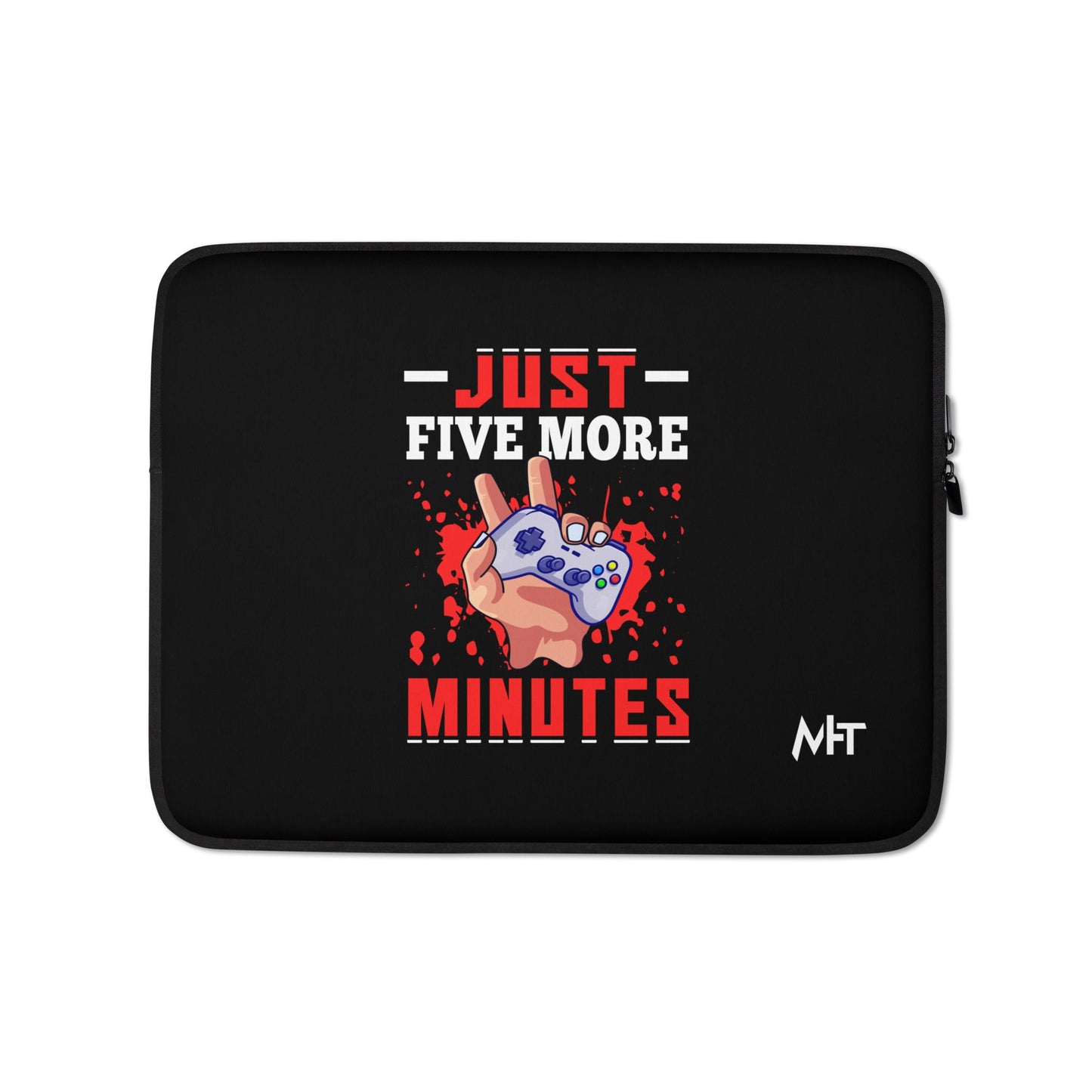 Just 5 more Minutes Rima - Laptop Sleeve by DarkByteGear