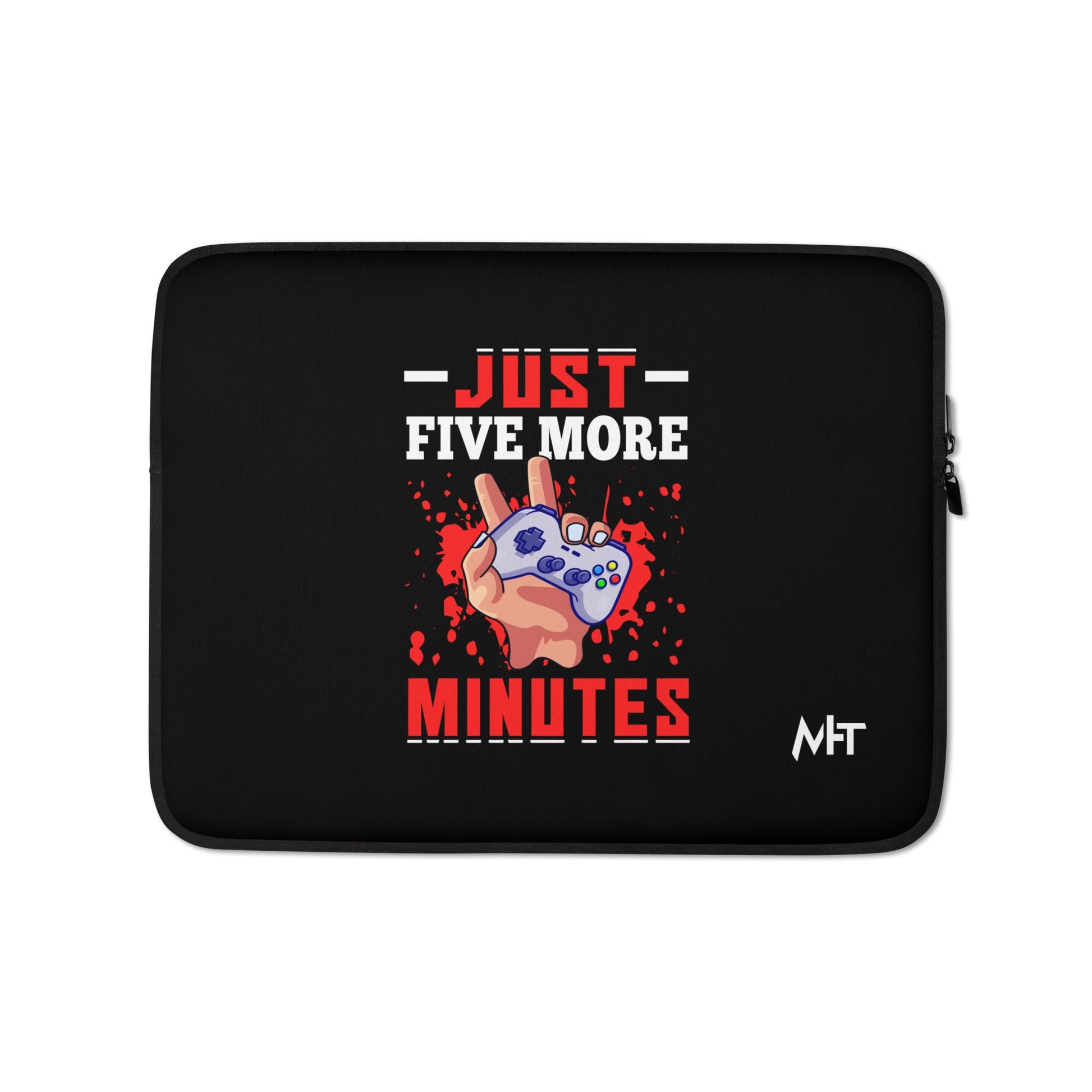 Just 5 more Minutes Rima - Laptop Sleeve by DarkByteGear