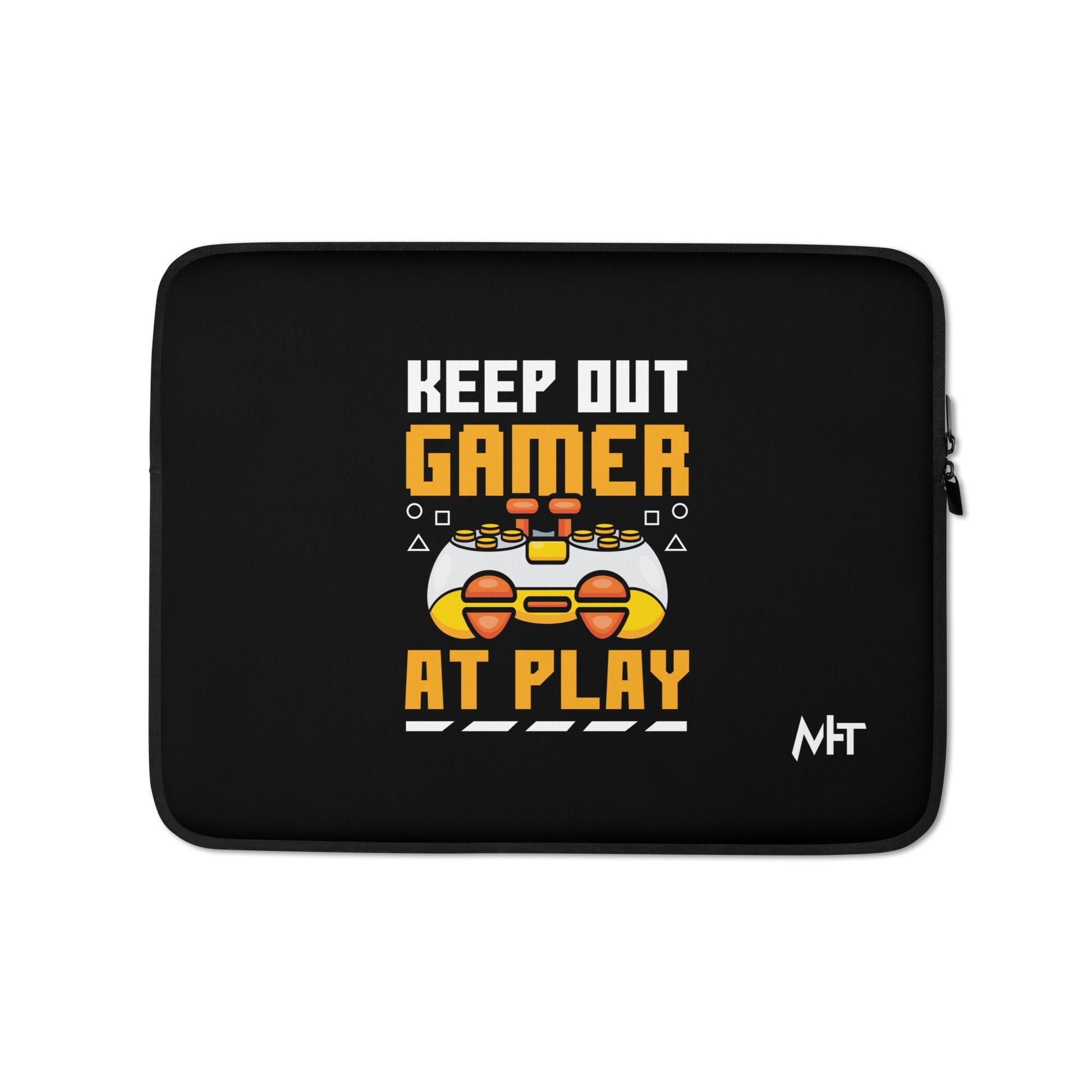 Keep Out Gamer At Play Rima 7 - Laptop Sleeve by DarkByteGear