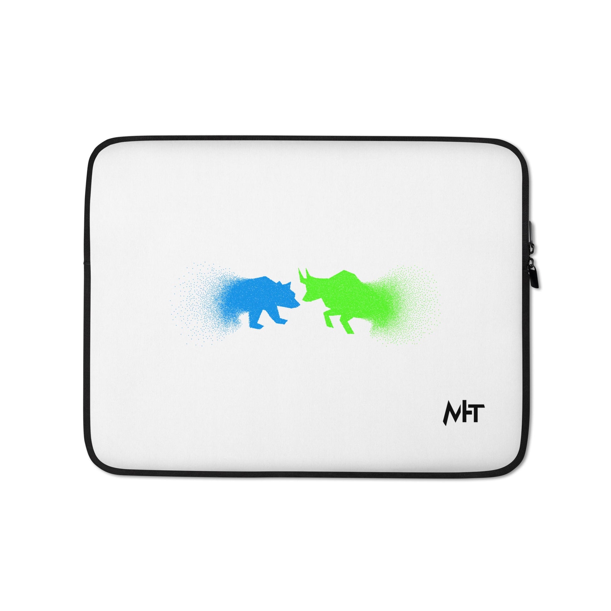 Bearish And Bullish (DB) in Light color - Laptop Sleeve by DarkByteGear