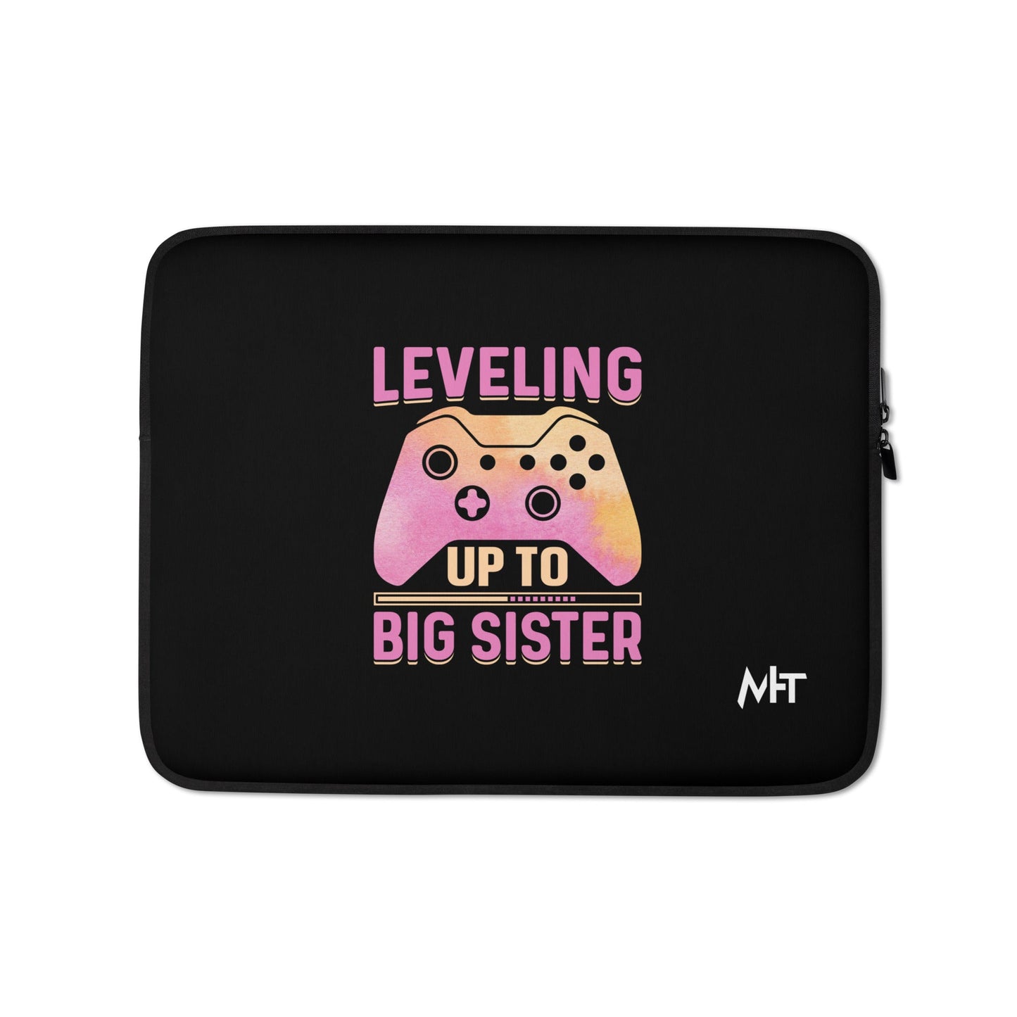 Levelling up to Big Sister - Laptop Sleeve by DarkByteGear