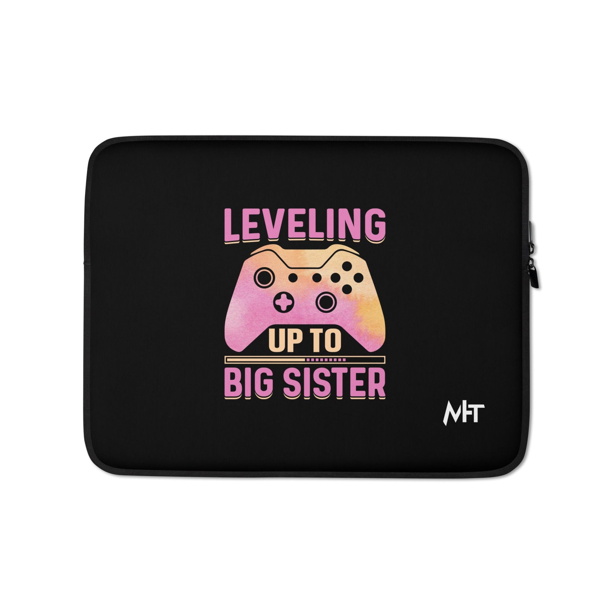 Levelling up to Big Sister - Laptop Sleeve by DarkByteGear