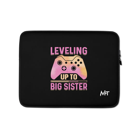 Levelling up to Big Sister - Laptop Sleeve by DarkByteGear