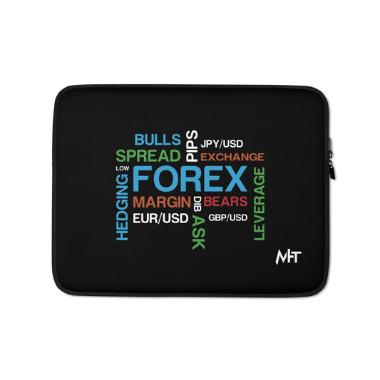 Forex Pips Leverage - Laptop Sleeve by DarkByteGear