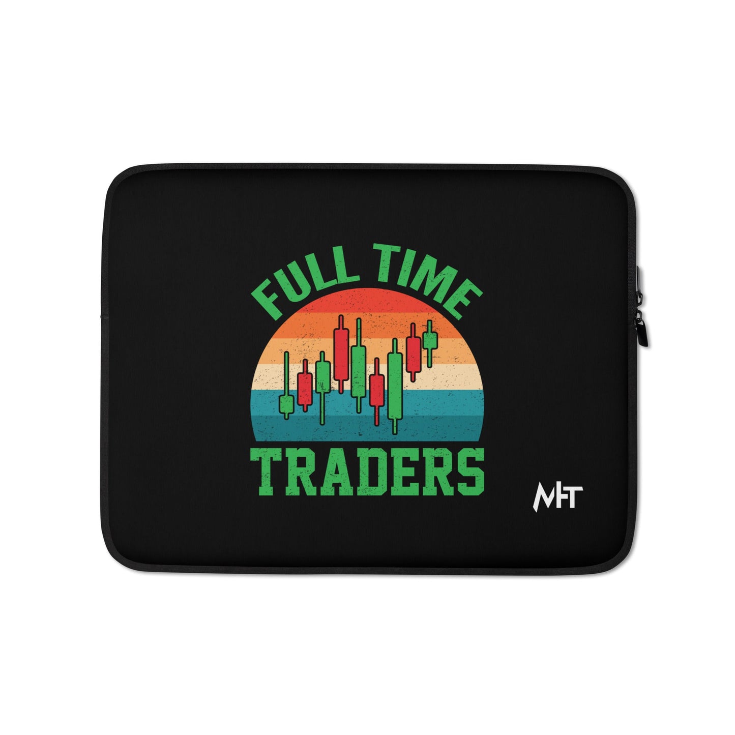 Full Time Trader ( Shagor ) - Laptop Sleeve by DarkByteGear