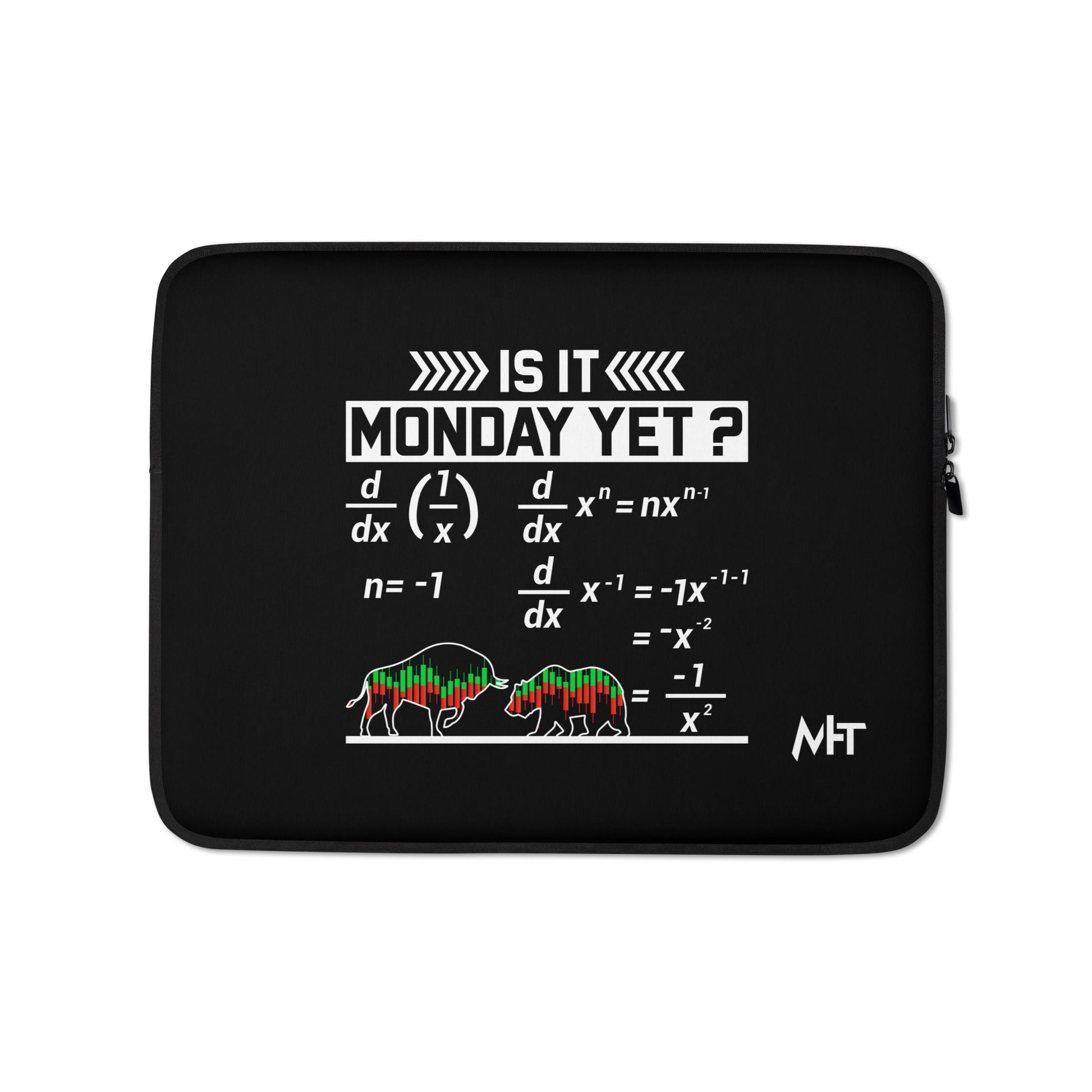 Is it Monday yet ( RK ) - Laptop Sleeve by DarkByteGear