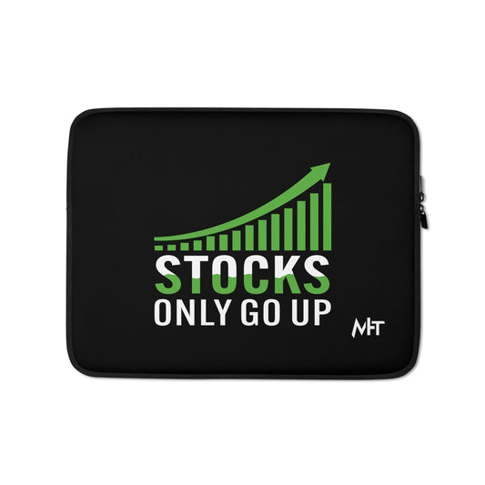Stocks only Go up - Laptop Sleeve by DarkByteGear