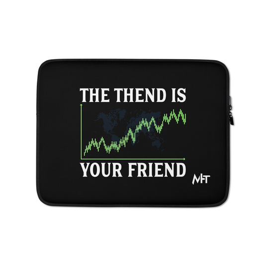 The Trend is your friend - Laptop Sleeve by DarkByteGear